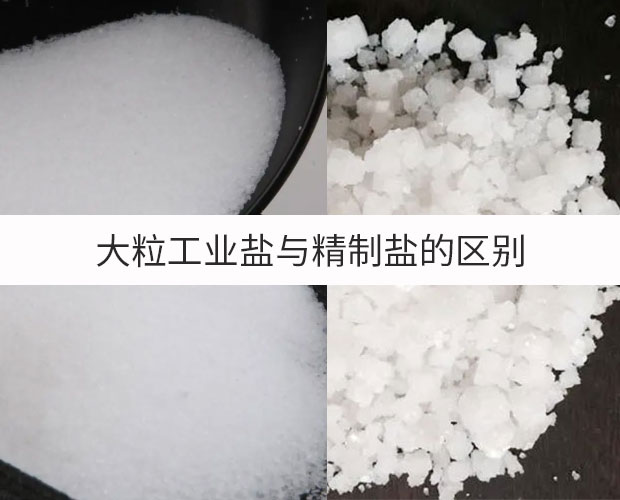 大粒工業鹽與精制鹽的區別